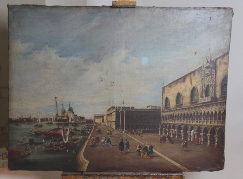 veduta veneziana prima del restauro