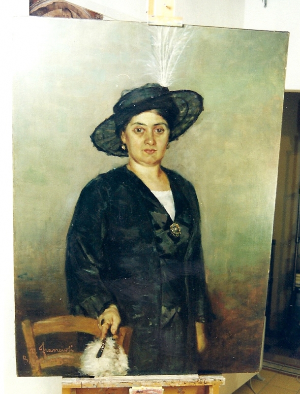 Ritratto di Signora dopo il restauro